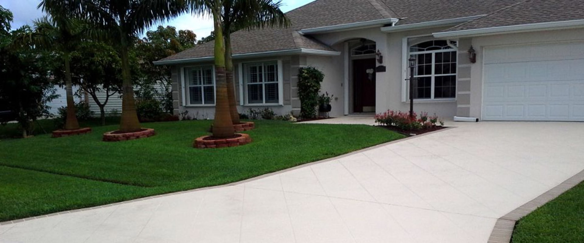 Is concrete overlay good for driveways?