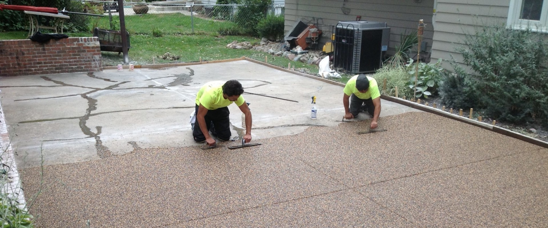How long does a resurfaced concrete patio last for?